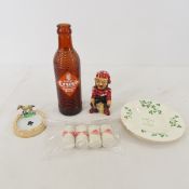 Crush Bottle, Ashtrays, Salt & Pepper Shakers
