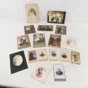 Antique photos including Soldier