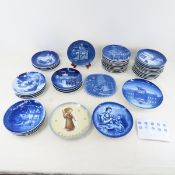 1970-2000's B&G Christmas Plates