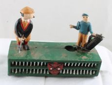 Cast Iron Birdie Putt Golf Bank