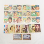 33 1956, 57 & 59 Topps Baseball Cards