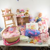 Baby Dolls, High Chair & Other Accessories