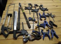 Saw, Clippers & Assorted Clamps