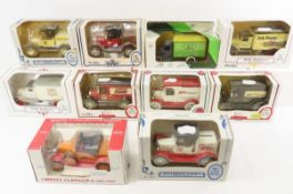 10 ERTL Diecast car banks with boxes