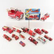 Collection of Diecast Fire Engines