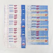 1990's MN Twins Unused Game Tickets