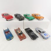8 Diecast collector cars, Batman, TAZ and more