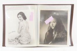 Binder of Vintage Hollywood Photos
