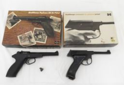 2 Vintage Healthways Air Pistols in Boxes