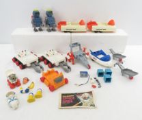 Vintage Billy Blastoff robots, vehicles & more