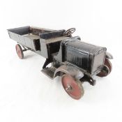1920s Steelcraft Pressed Steel Dump Truck