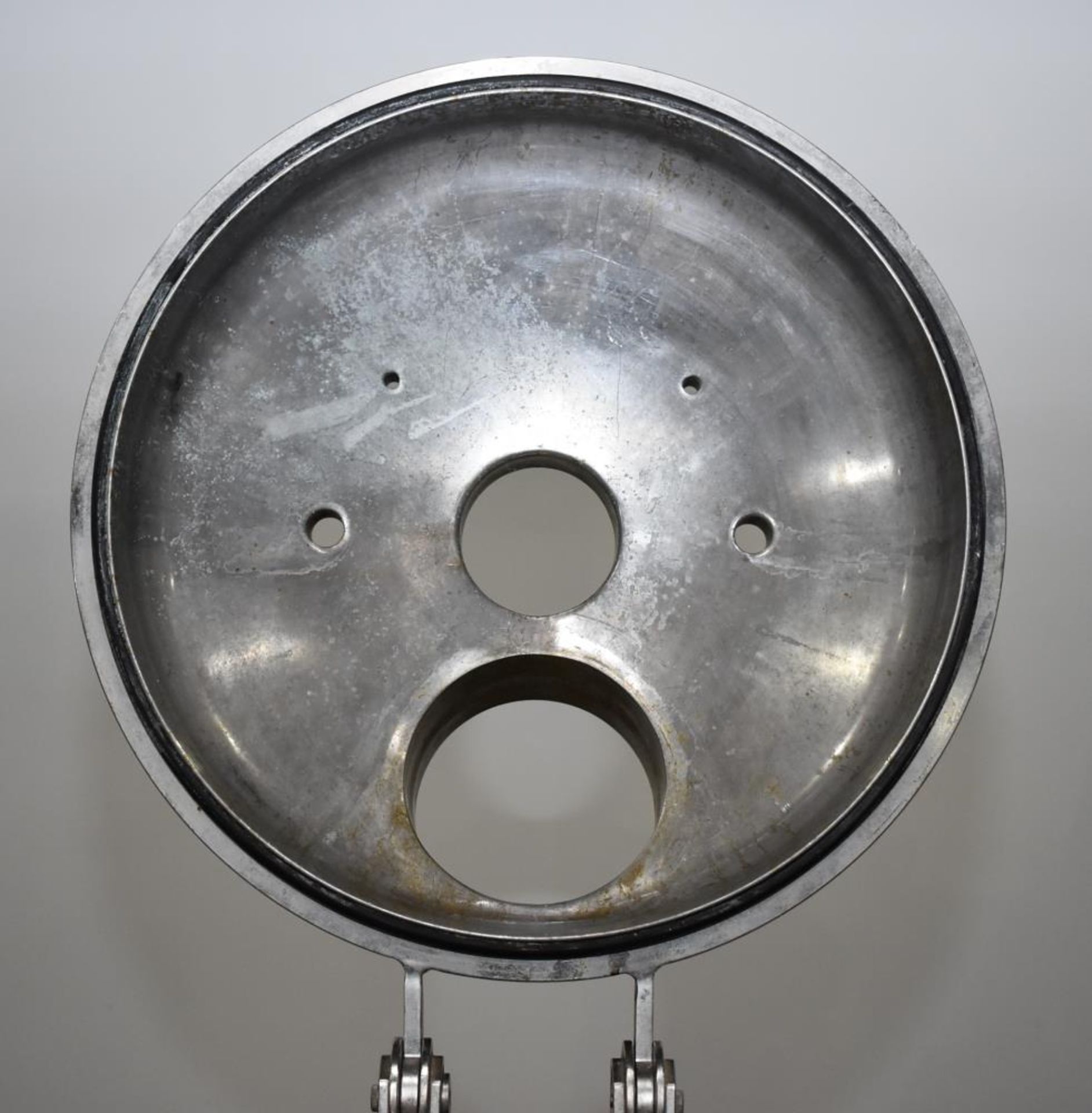 Used- Alloy Products 30 Gallon Pressure Vessel / Mix Tank, Stainless Steel, Vertical. - Image 8 of 13