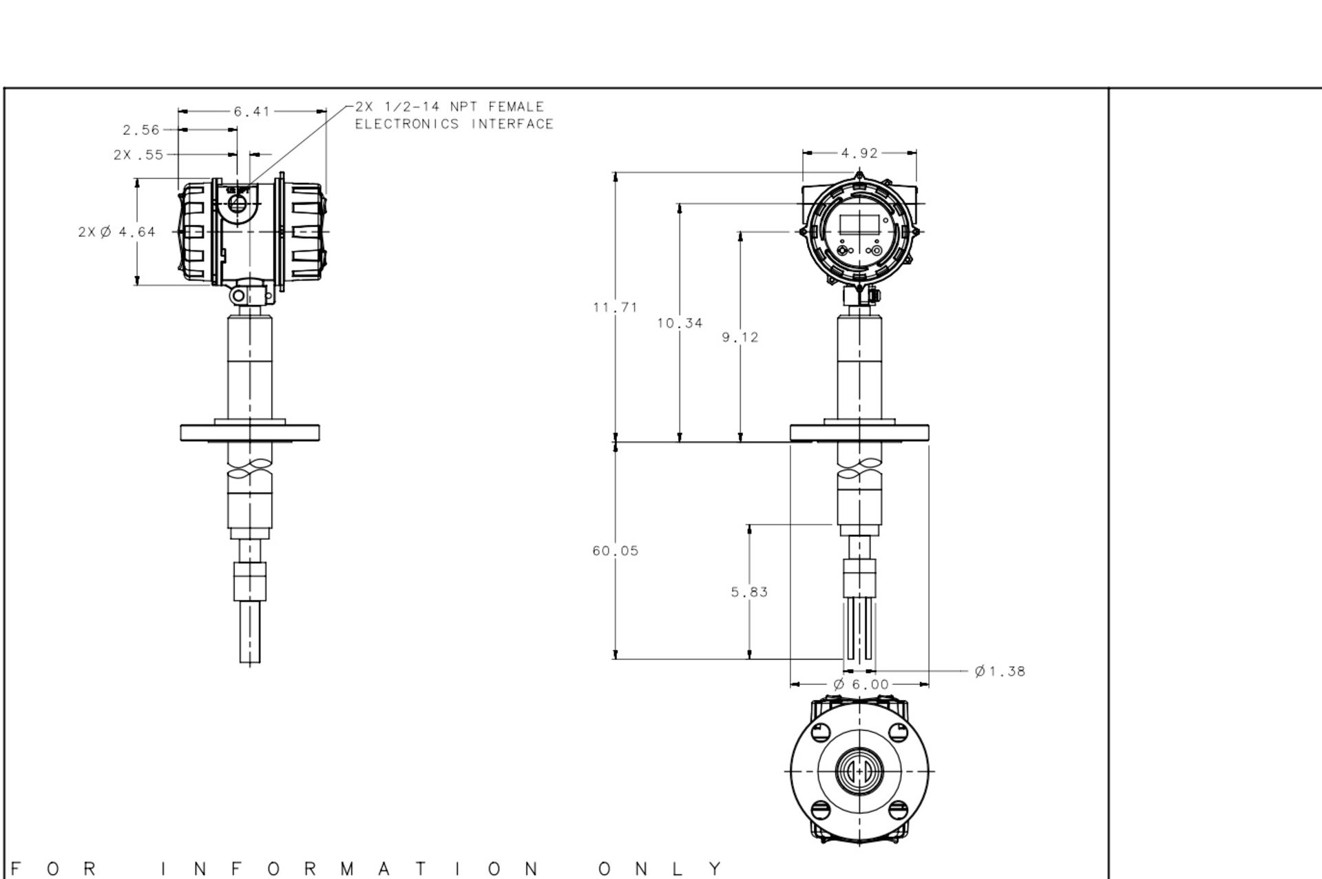 Used Micro Motion Fork Density Meter. Model PS-001485 - Image 3 of 3