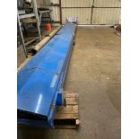 Used Patz Belt Conveyor 24” wide by 30’ w/ Cover. Model 2405-4002-0919
