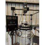 Used USA LAB 100 L Single-Jacketed Glass Reactor.