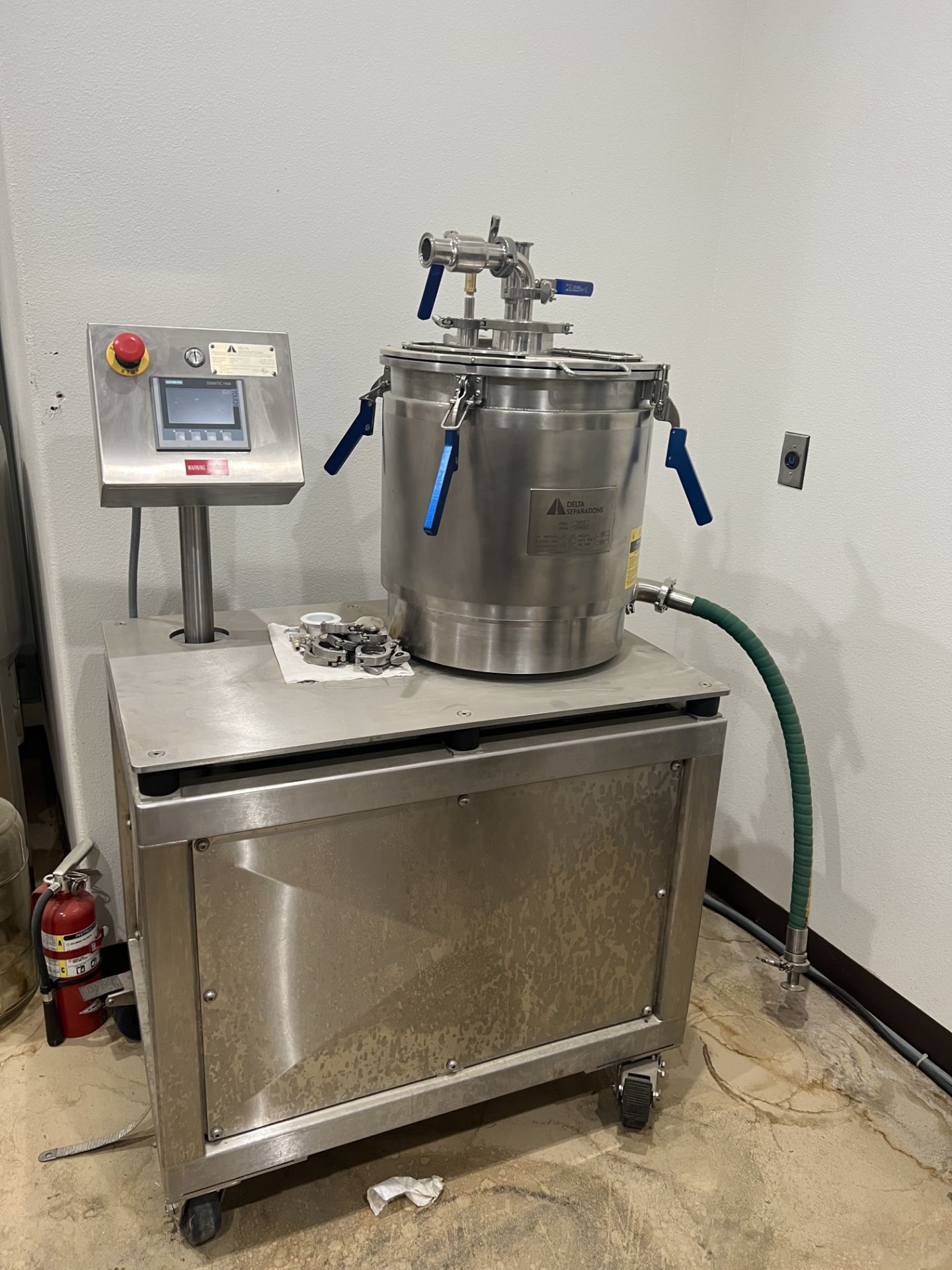 Used- Delta Separations CUP-15 Ethanol Alcohol Extraction System. Model CUP 15