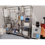 Used- YH Chem Wiped Film Distillation System, Model YMD-150.
