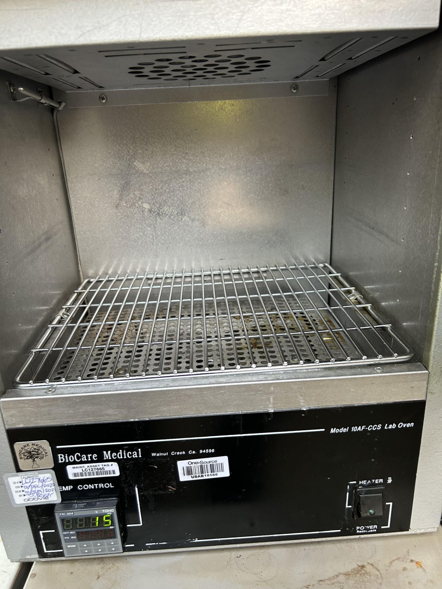 Used BioCare Medical Desert Chamber Pro Slide Drying Oven. Model 10AF-CCCS - Image 2 of 2