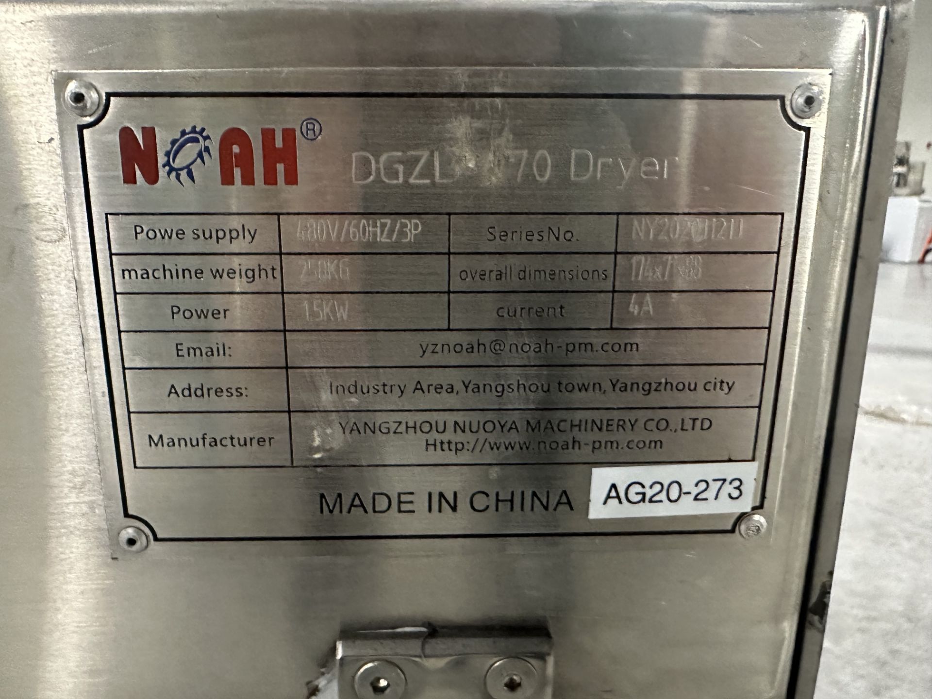 Used Noah RJN Series Softgel Encapsulation Machine Line. Model RJN-200 - Image 47 of 85