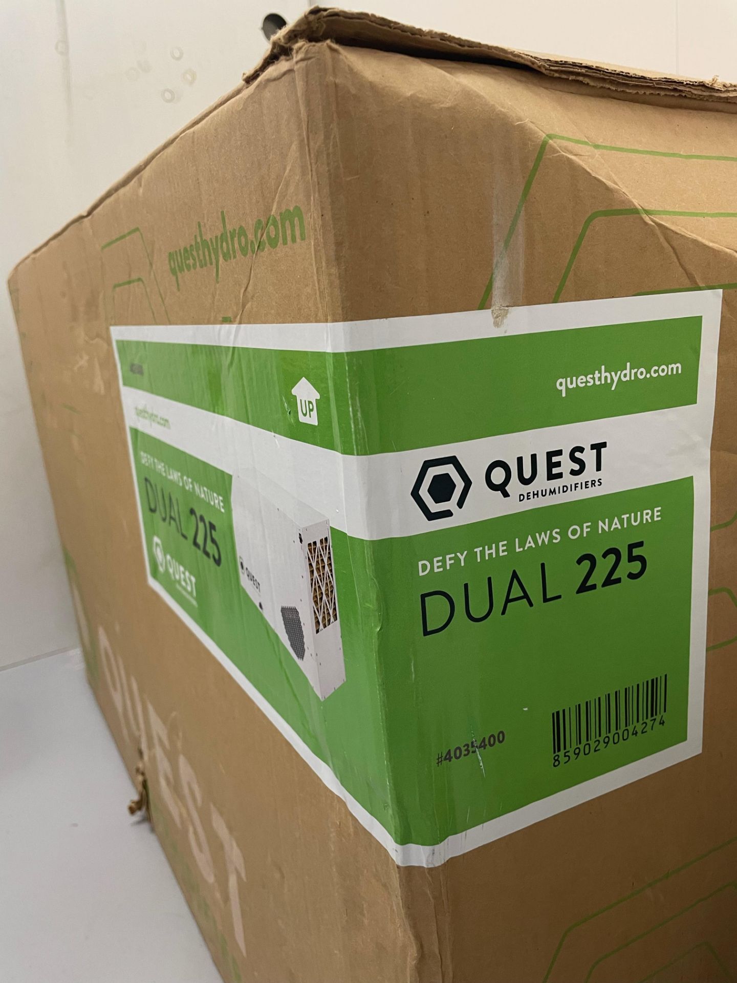 Unused/New Quest Dual Overhead Dehumidifier. Model 225 - Image 2 of 2