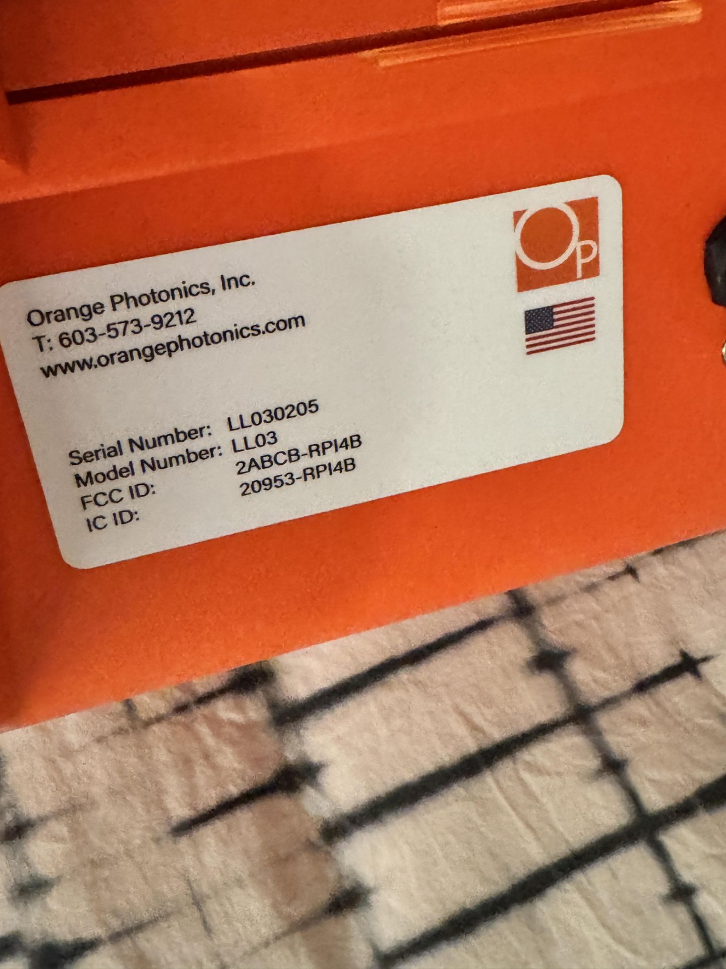 Used-Orange Photonics LightLab Portable Cannabis/Hemp Analyzer, Model LL03 - Bild 9 aus 18