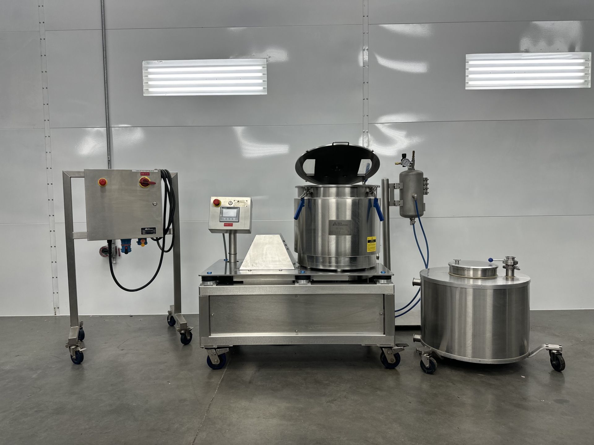 Used- Delta Separations CUP 30 Extraction System. Model CUP 30 V 2.0 w/ Remote Disconnect