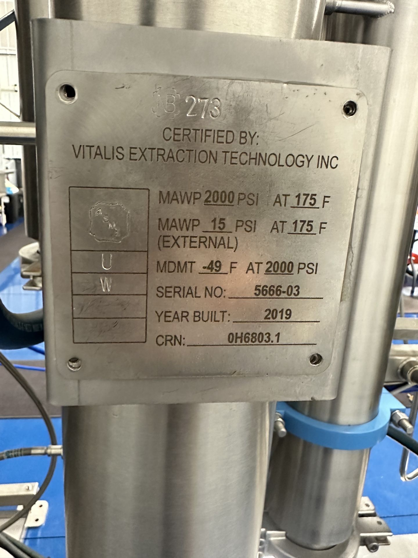 Used Vitalis Extraction System. Model Q90. - Image 41 of 66