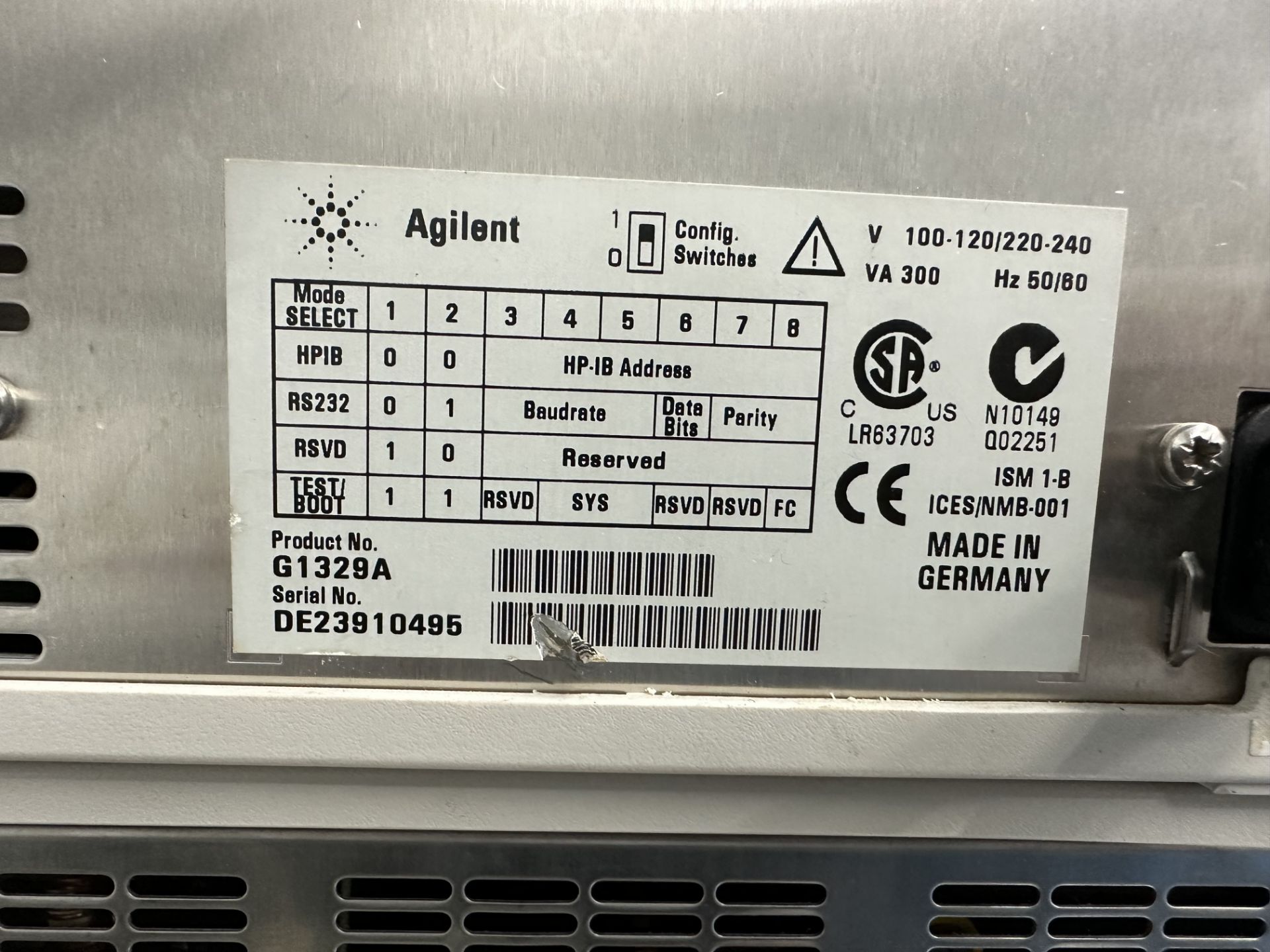 Used Agilent HP 1100 Series HPLC System. Model 1100 - Image 12 of 14