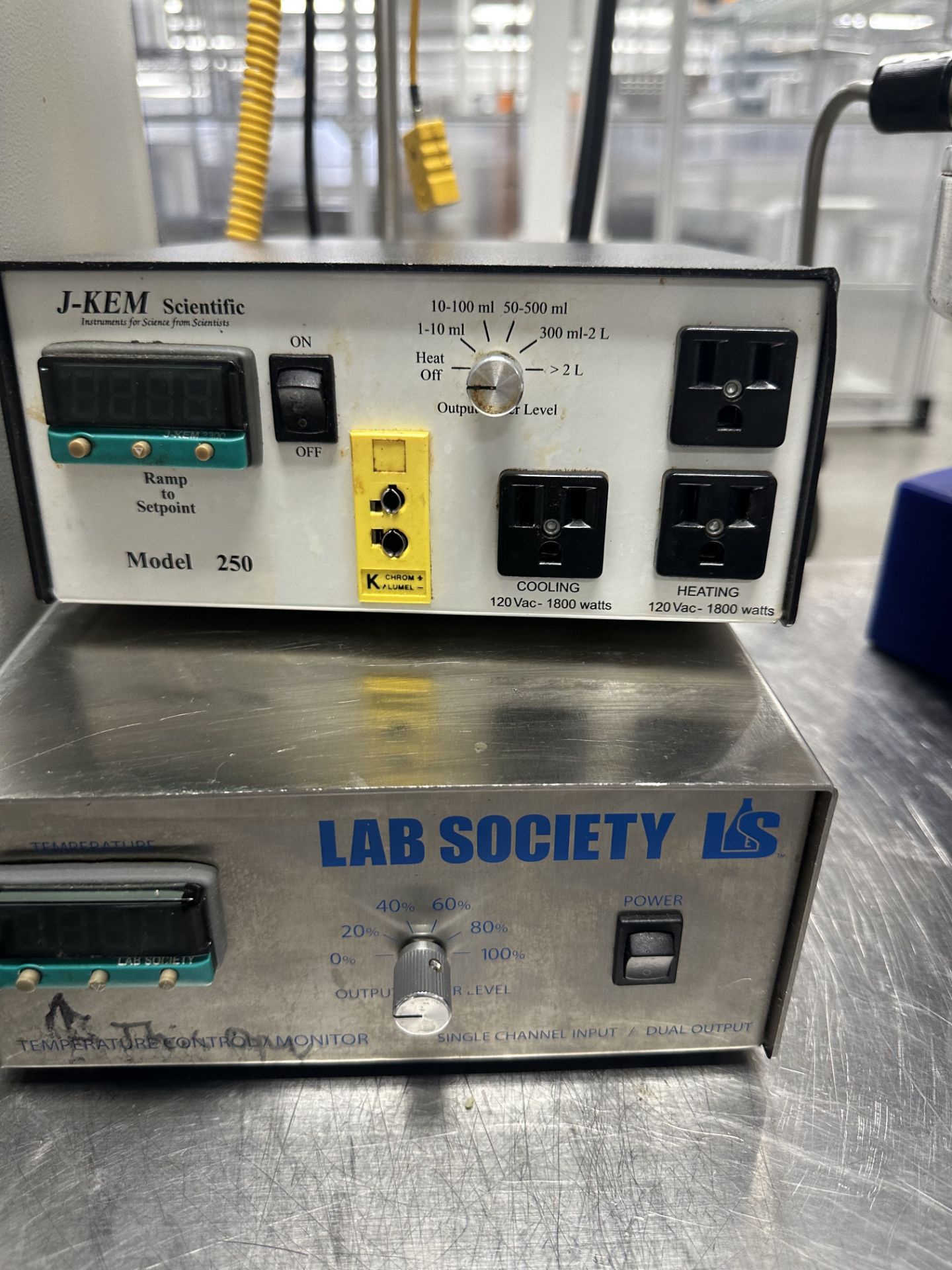 Used Lab Society 10L Short Path System. 10 L Full Bore w/ Julabo Model 200F & Labconco Cold Trap - Image 10 of 18