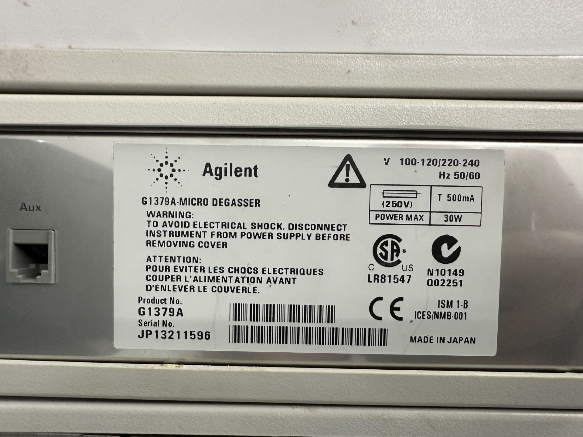 Used Agilent HP 1100 Series HPLC System. Model 1100 - Image 10 of 14