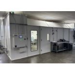 Used HAL C1D2 355 SqFt Extraction Booth. Model 355P-D2.