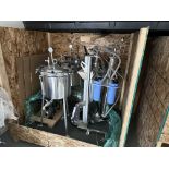 Lot of (2) Used Turn Key CRC Filters EP-05 Ethanol Extraction and Purification system. Model EP-05