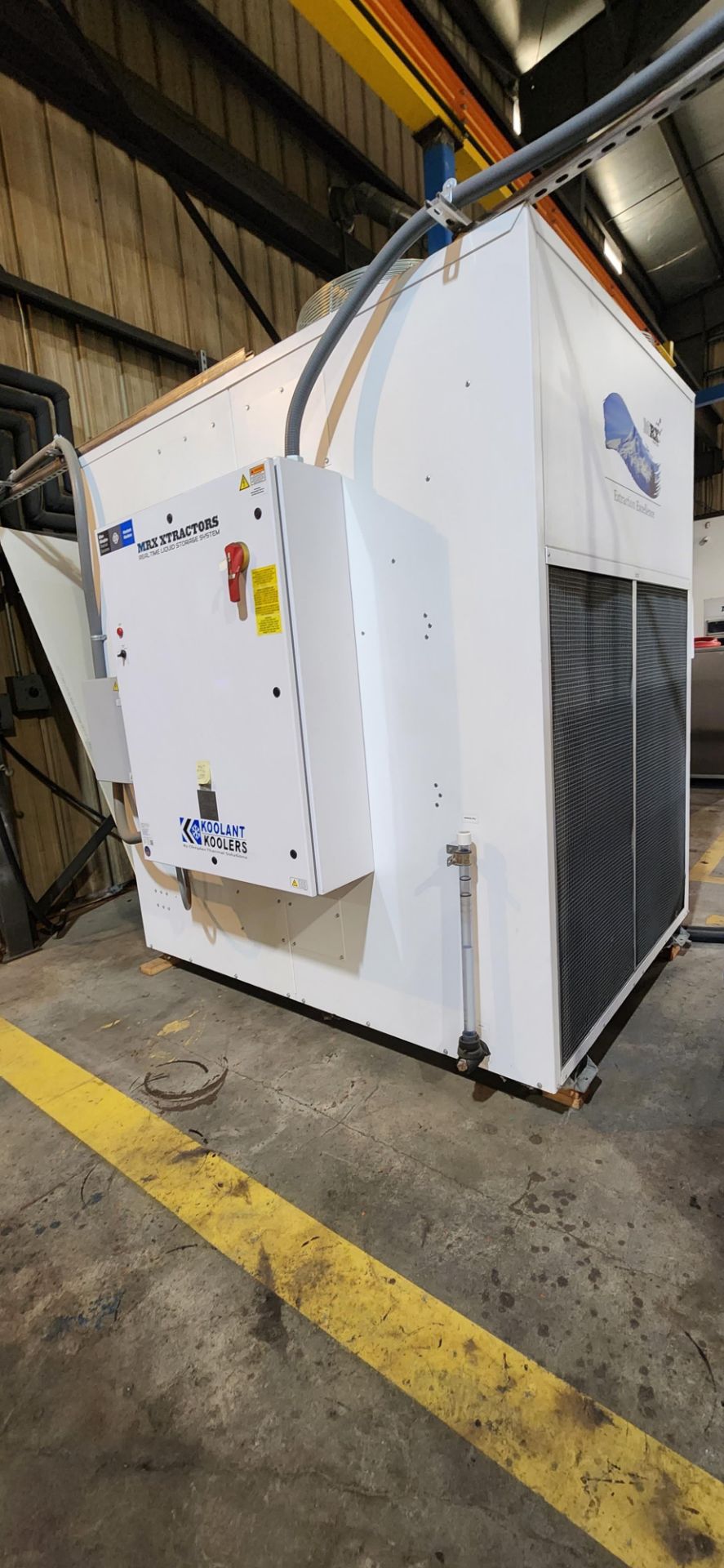 Used Dimplex Koolant Koolers Outdoor Air-Cooled Chiller. Model WVO-10TON-M - Image 4 of 7