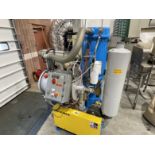 Used VAC-U-MAX 10 HP Dust Chip Powder Extractor w/ Central Vacuum Cleaning Blower. Model 1040A