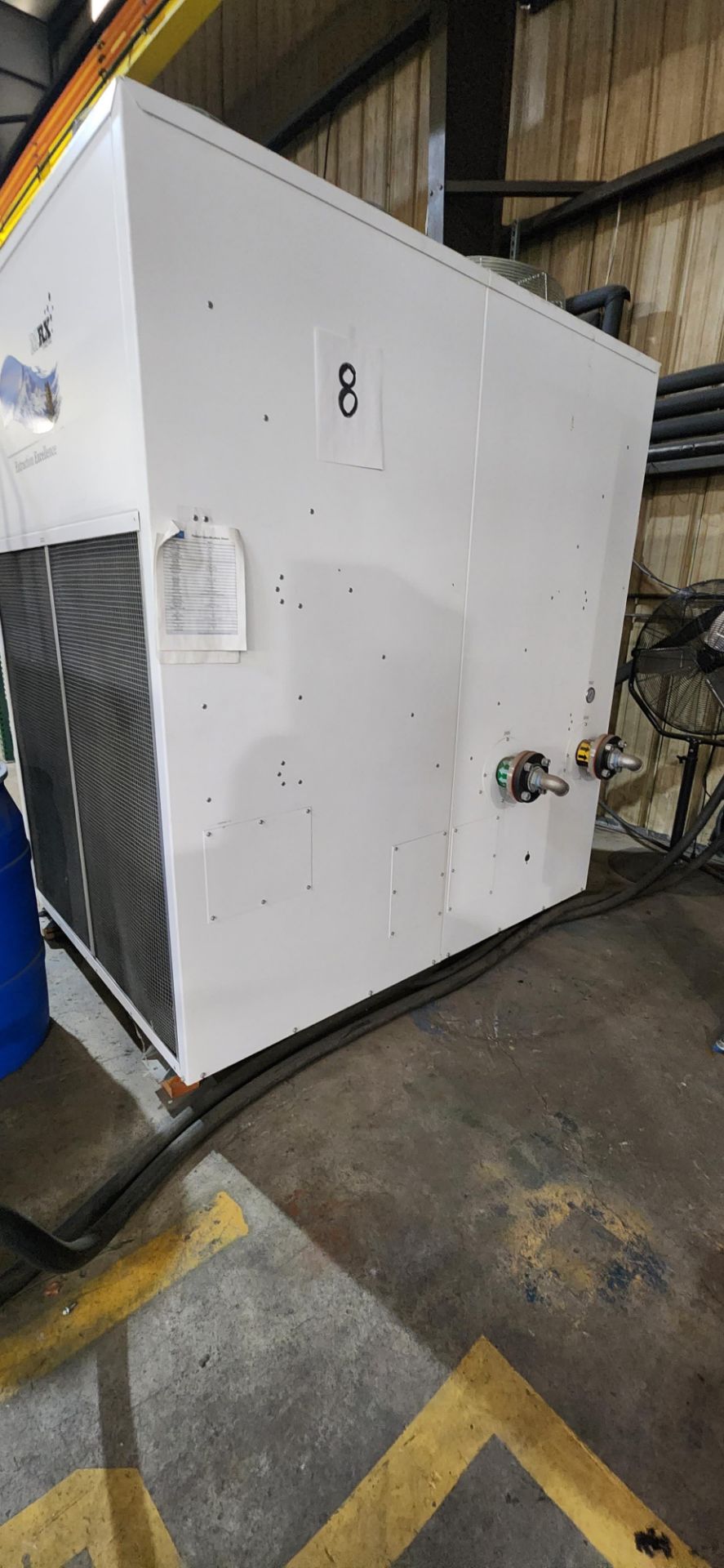 Used Dimplex Koolant Koolers Outdoor Air-Cooled Chiller. Model WVO-10TON-M - Image 3 of 7