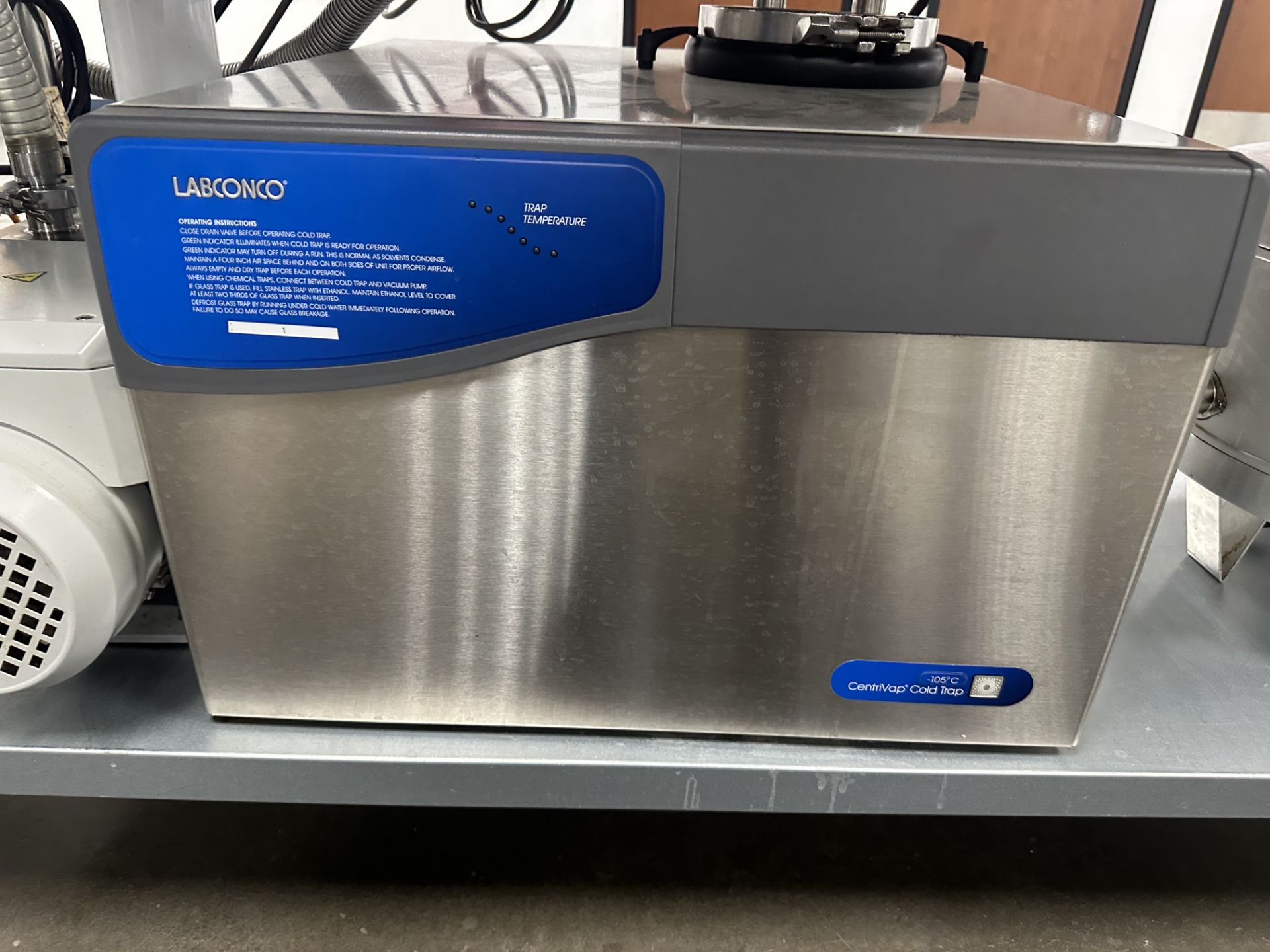 Used Lab Society 20L Short Path System. Full Bore w/ Labconco Cold Trap, Welch Vacuum Pump & More - Image 12 of 16