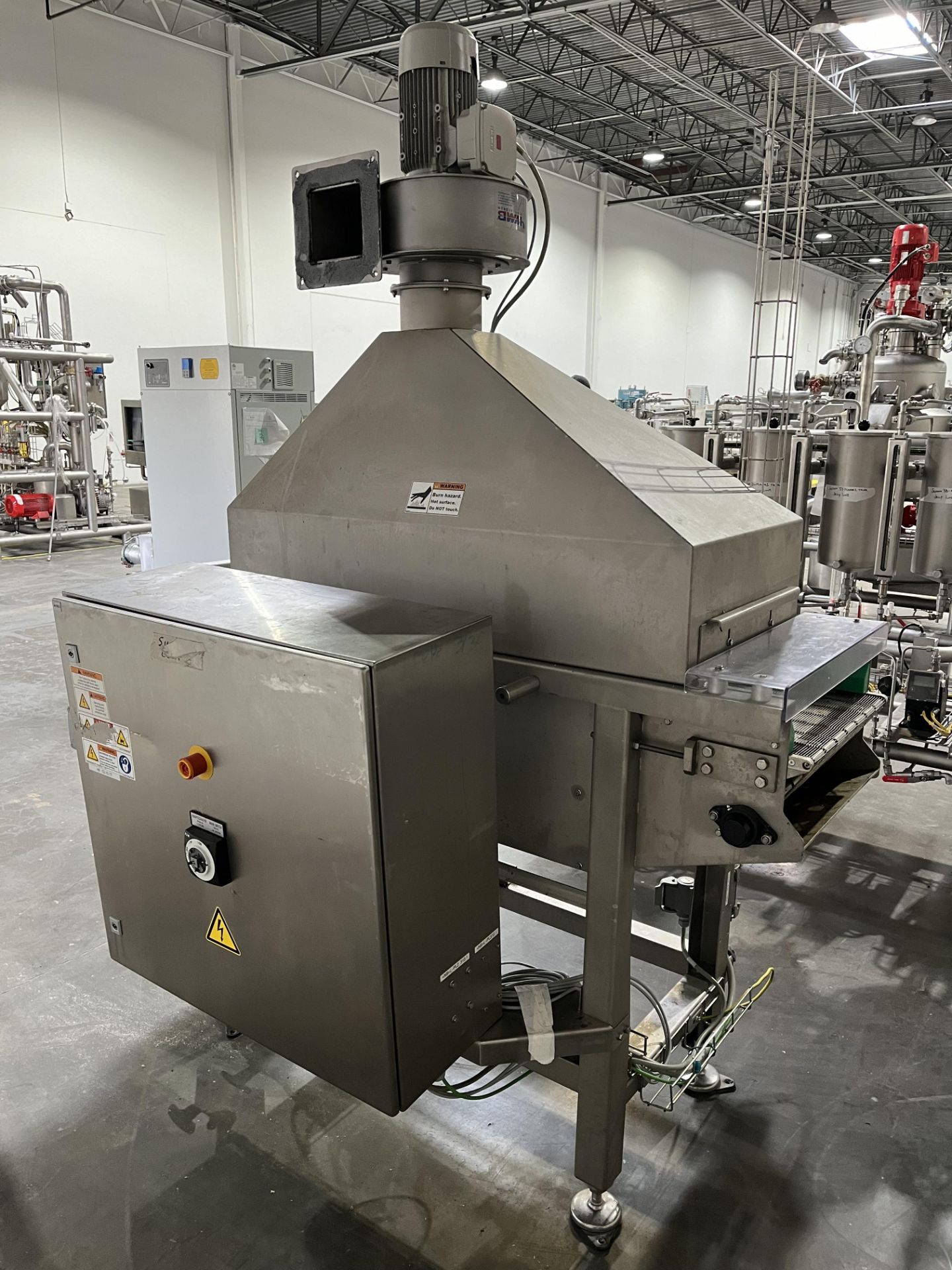 Used WDS Dry Steam Tunnel w/ Associated Control Skid. Model 3D-EPC - Image 3 of 10