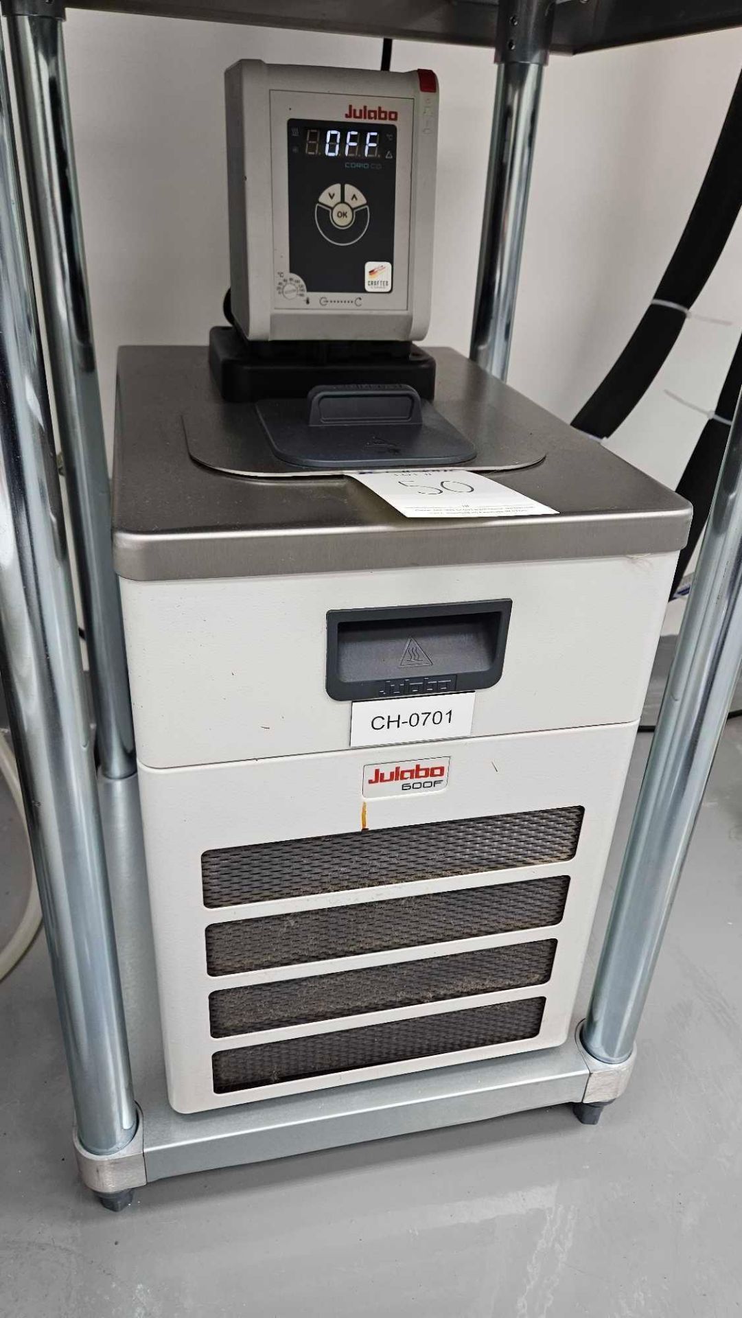 Used Julabo 600F Chiller w/Julabo Corio Cd-600f Refrigerater Heating Circulator - Image 2 of 4