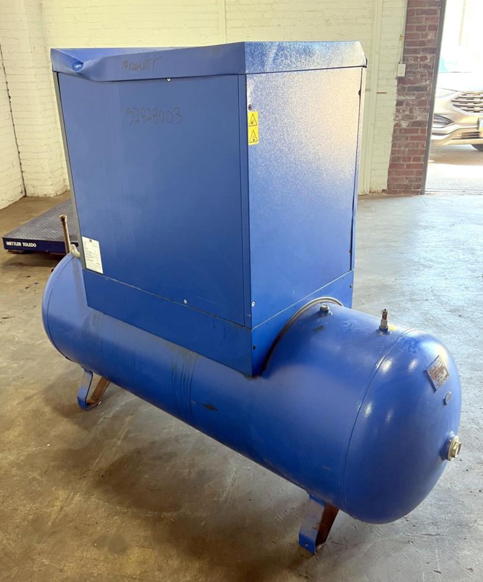 Used- Quincy QGS Rotary Screw Air Compressor, Model QGS-15. - Image 5 of 15