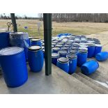 Lot of Assorted Storage Barrels & Other Misc Items.