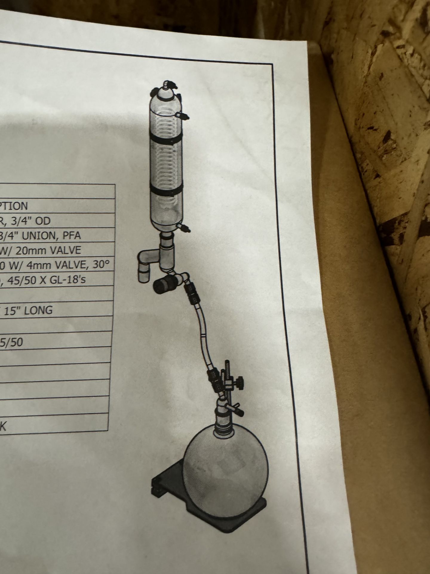 New/Unused Cascade Sciences 20 L Filter Reactor Package. Model 20 L Reactor - Image 5 of 6