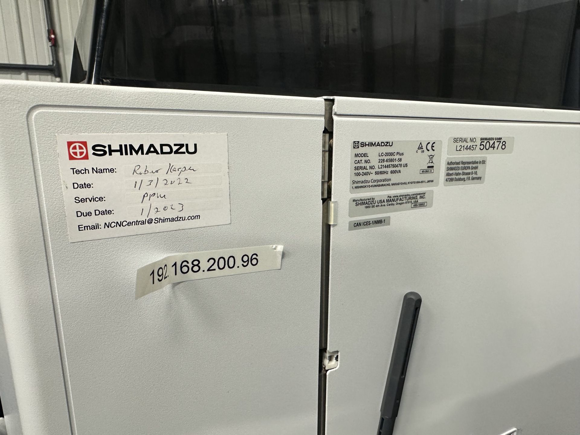 New Shimadzu HPLC Unit. Model LC-2030C Plus Prominence i w/ Fluorescence Detector & AMETEK POWERVAR - Image 11 of 13