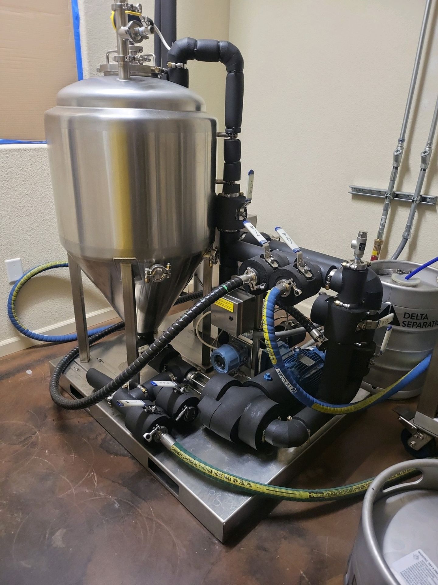 Used- Delta Separations CUP-15 Ethanol Alcohol Extraction System w/ DC-40. Model CUP 15 - Image 2 of 5