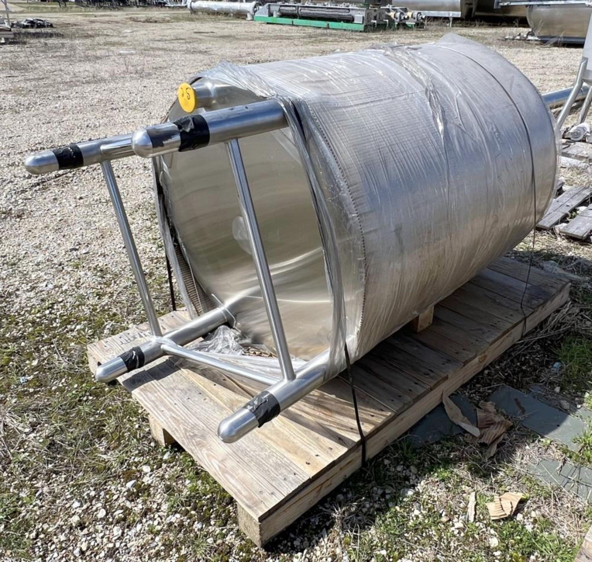 Unused- BCast Stainless CIP Tank, 200 Gallon, 304 Stainless Steel, Vertical. - Image 3 of 13