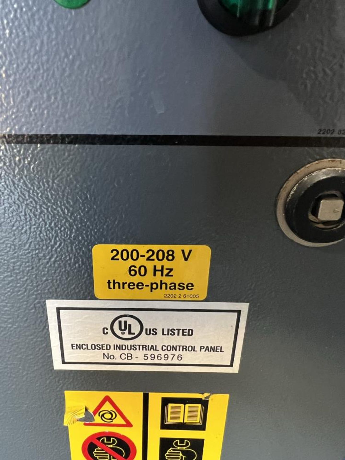Used- Quincy QGS Rotary Screw Air Compressor, Model QGS-15. - Image 9 of 15