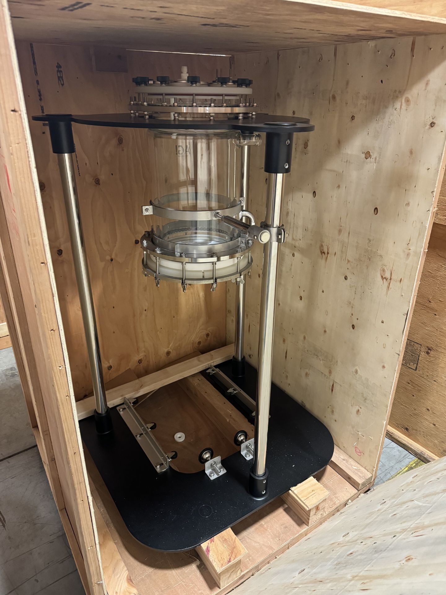 New/Unused 20 L Glass Filter Reactor System. Model CDR-20.
