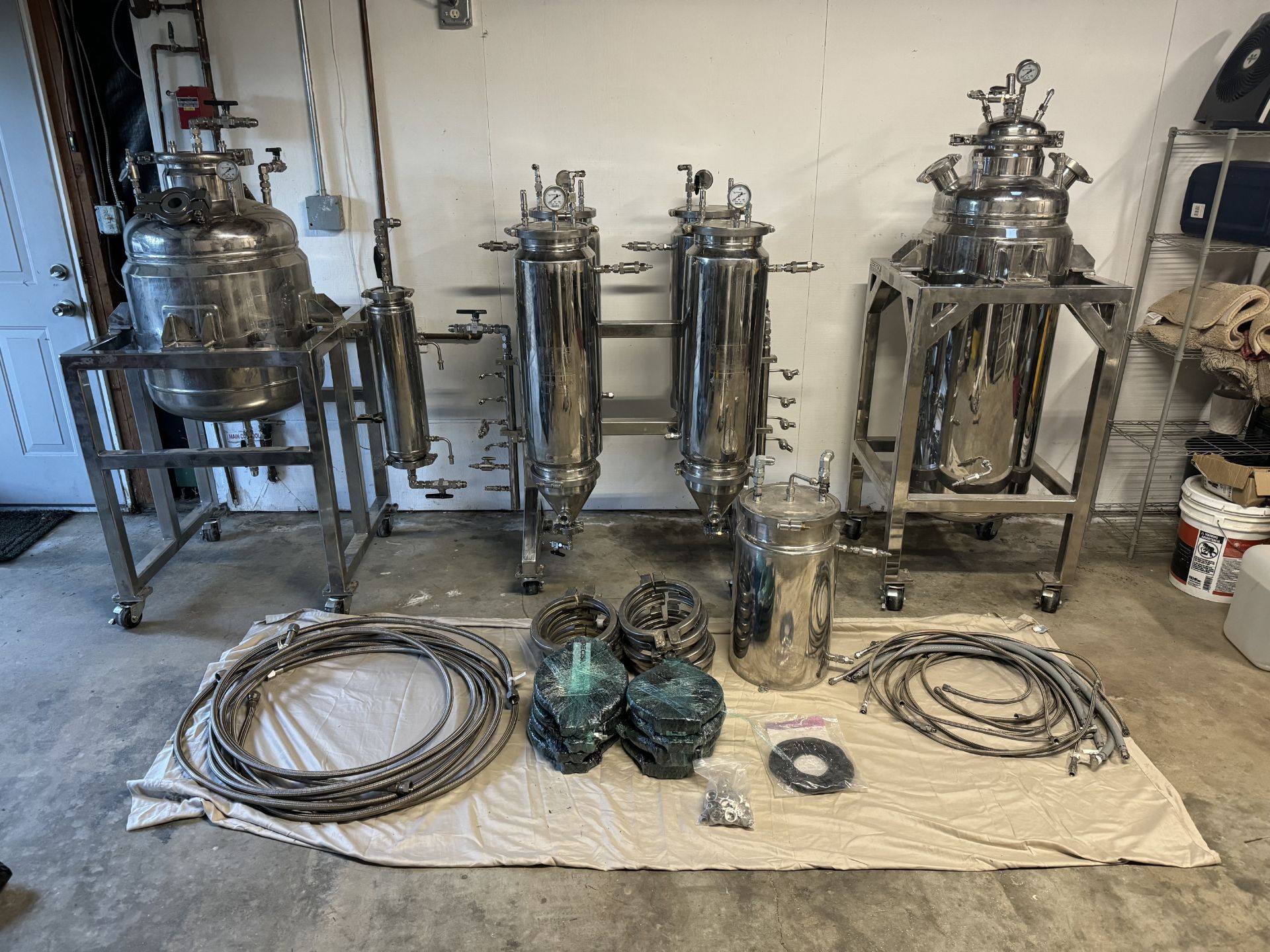 Used Precision Extraction Multi Solvent Closed Loop Extraction System. Model X40 MSE.