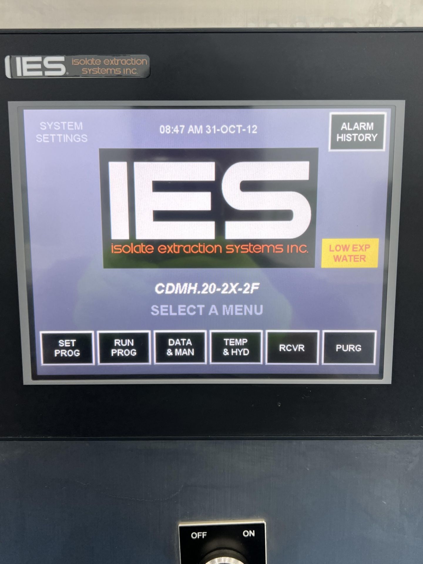 Used IES Automated CO2 Extraction System. Model CDMH.20-2x-2f. - Image 2 of 11