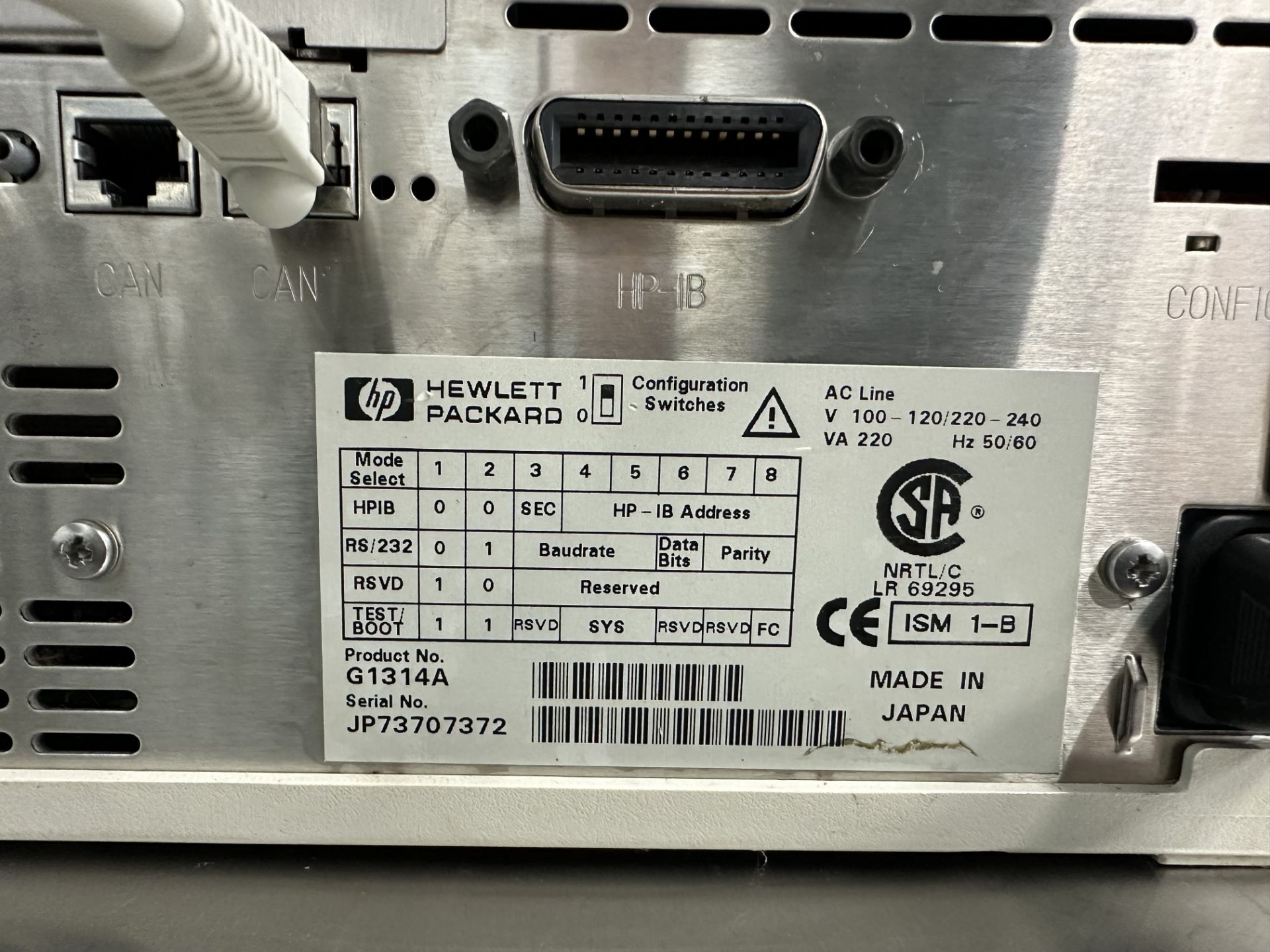 Used Agilent HP 1100 Series 6-piece HPLC System. See Description for Components - Image 14 of 14