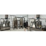 Used Dual Delta Separations CUP 30 Extraction System. w/ (2) CUP 30s, Tanks, & PermaCool Controls.